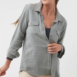 O’Neill Nash Flannel Shirt Women’s  Medium NWT